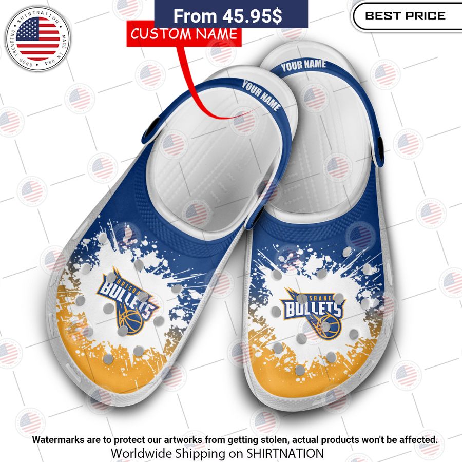Brisbane Bullets Crocs Shoes Awesome Pic guys