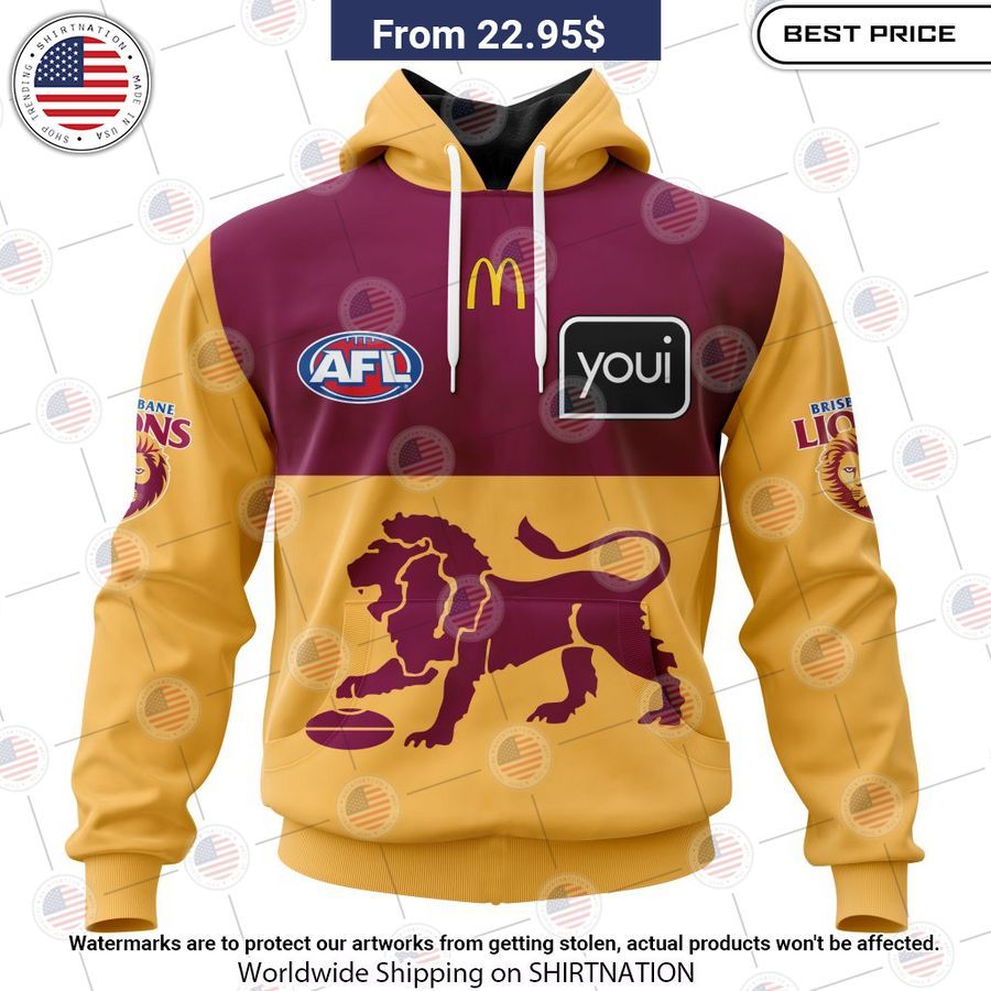 Brisbane Lions Clash Custom Shirt You look so healthy and fit