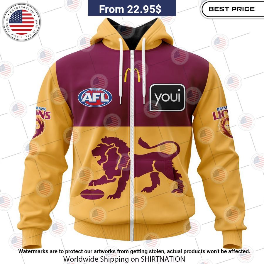 Brisbane Lions Clash Custom Shirt Out of the world