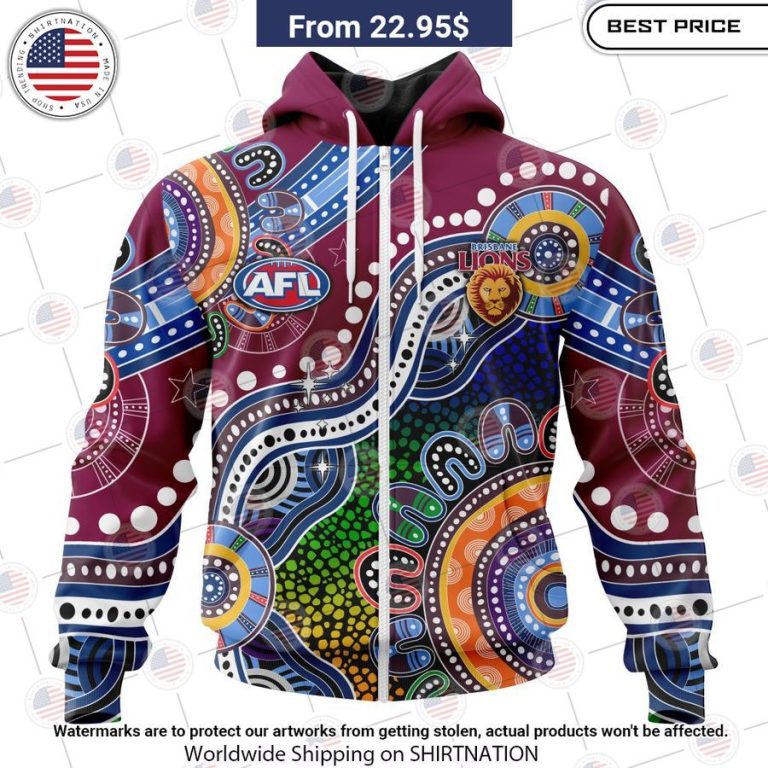 Brisbane Lions Indigenous Custom Shirt Good look mam