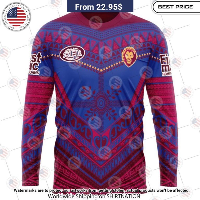 Brisbane Lions Pasifika Custom Shirt Wow! This is gracious