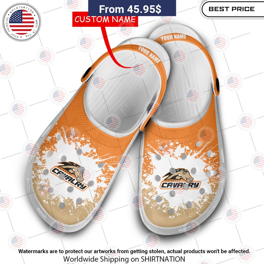 Canberra Cavalry Crocs Shoes Beauty lies within for those who choose to see.