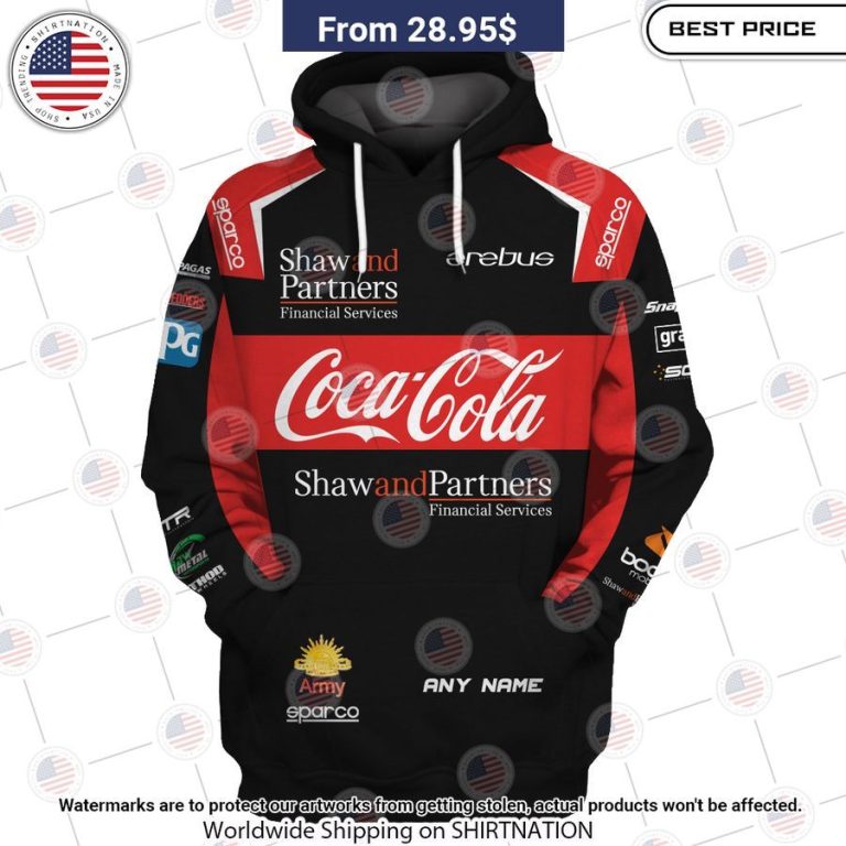 Coca Cola Racing by Erebus Army Sparco CUSTOM Hoodie You look fresh in nature