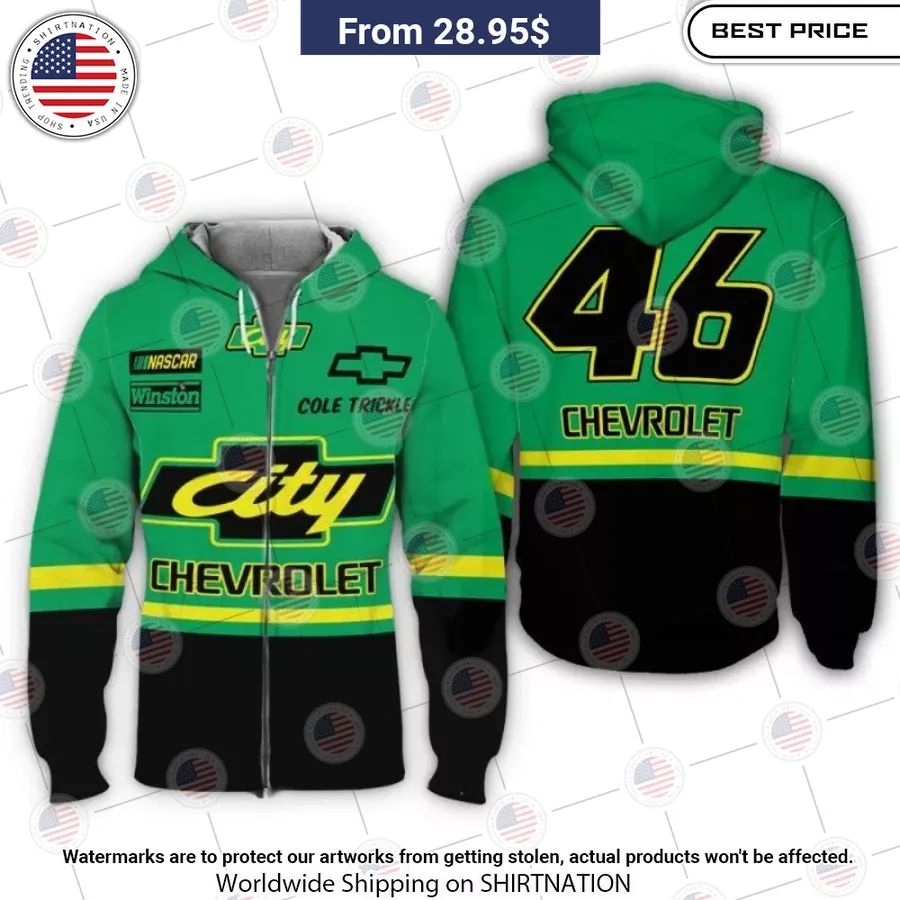 Cole TrickleNascar Racing Chevrolet Hoodie Best picture ever