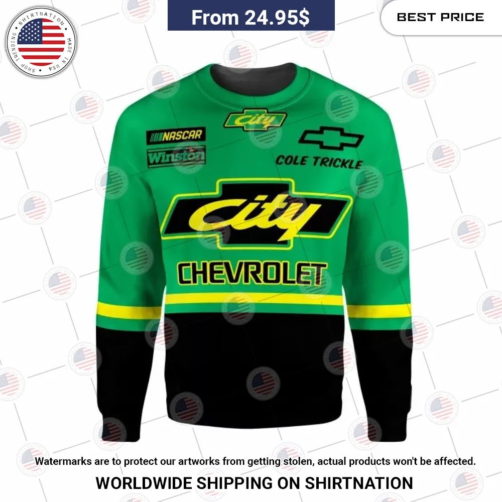 Cole TrickleNascar Racing Chevrolet Shirt Hoodie Have you joined a gymnasium?