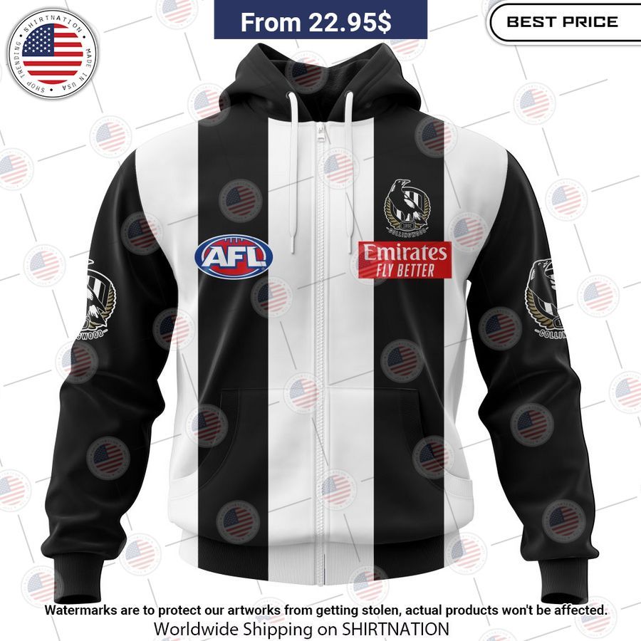 Collingwood Football Club Home Custom Shirt My favourite picture of yours