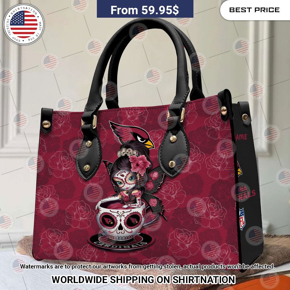 custom arizona cardinals sugar skull girl leather handbag 3 312.jpg