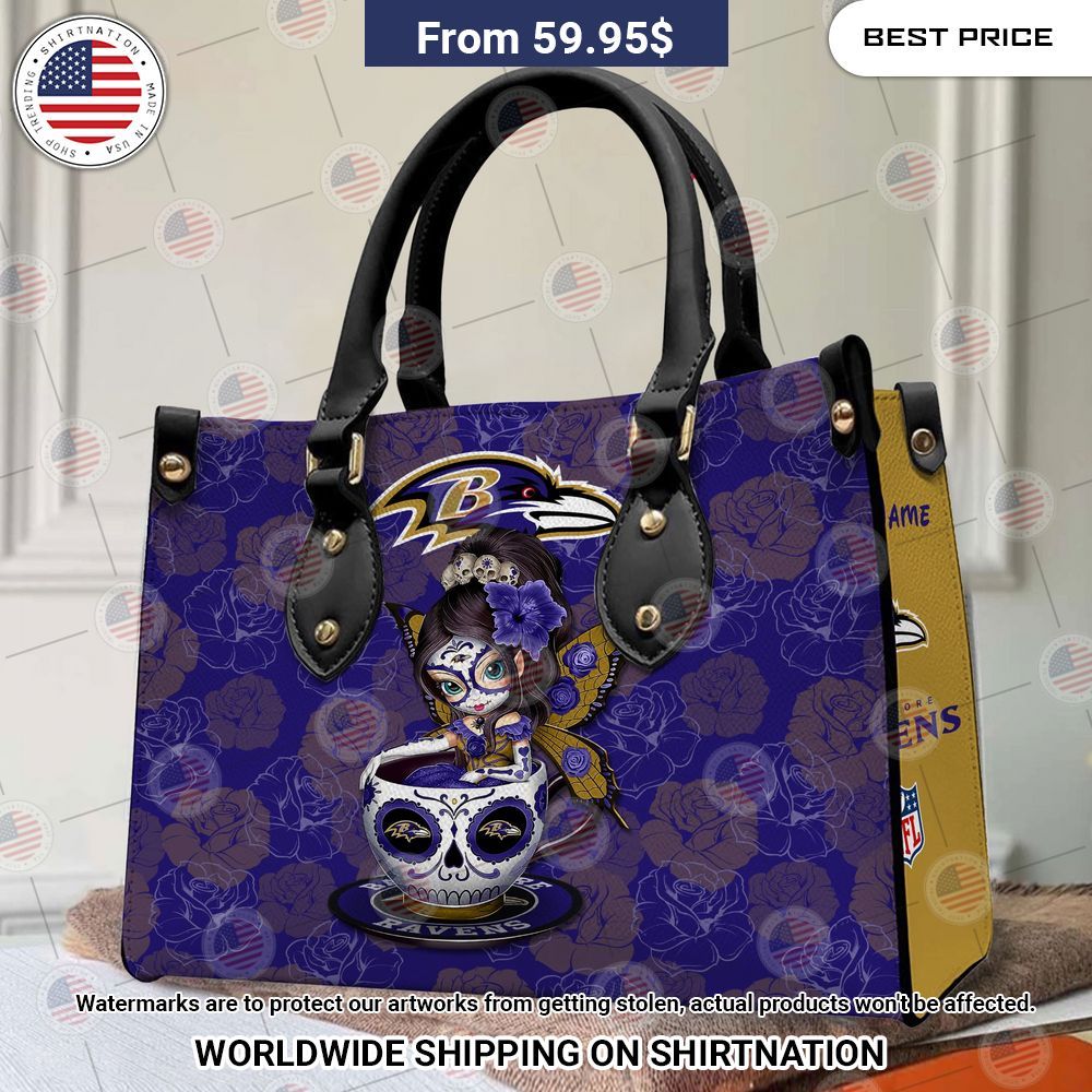 custom baltimore ravens sugar skull girl leather handbag 3 583.jpg