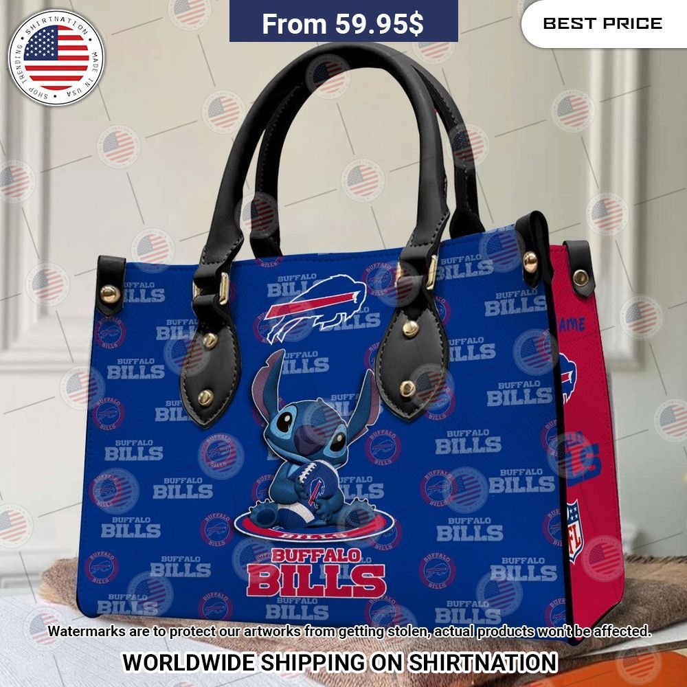 Custom Buffalo Bills Stitch Leather Handbag You tried editing this time?