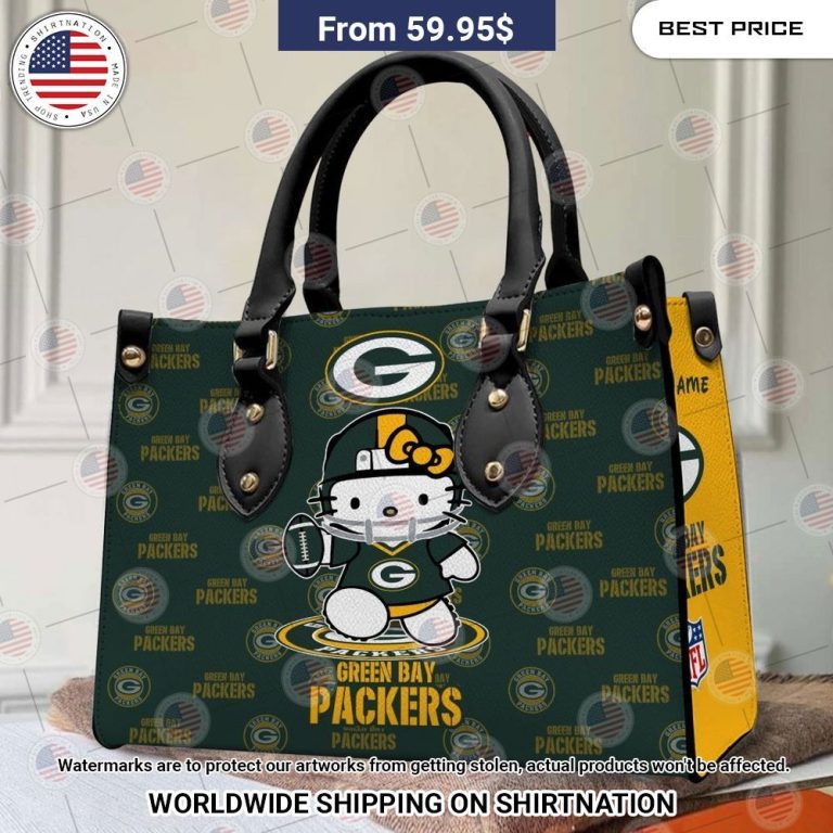 custom green bay packers hello kitty leather handbag 2 345.jpg