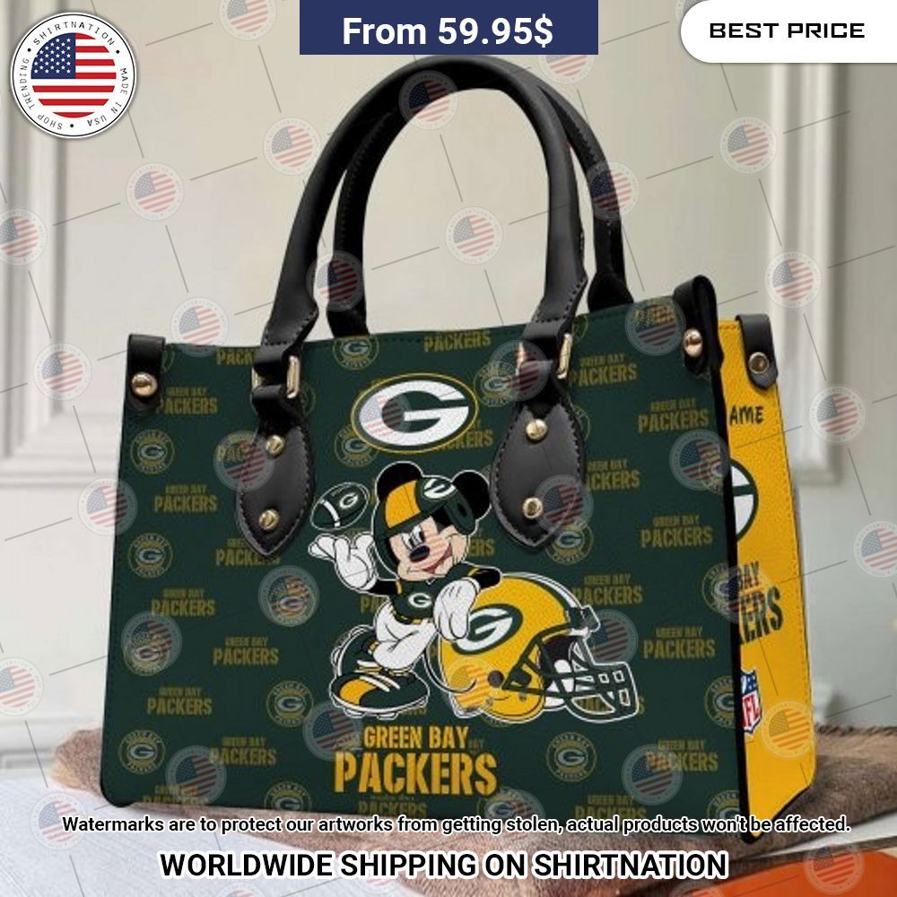 custom green bay packers mickey mouse leather handbag 2 628.jpg