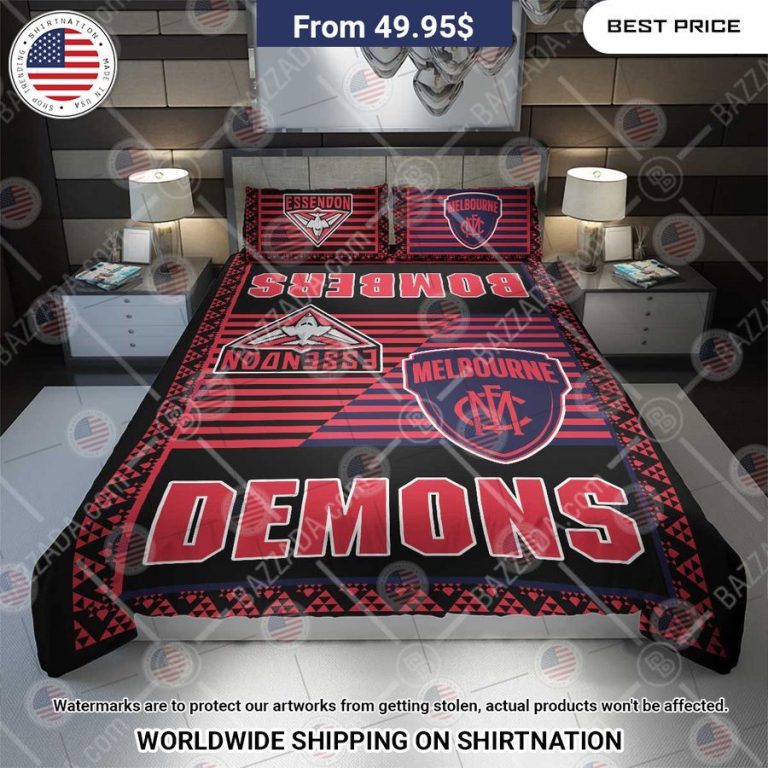 CUSTOM Logo 2 teams of AFL Bedding Set How did you learn to click so well