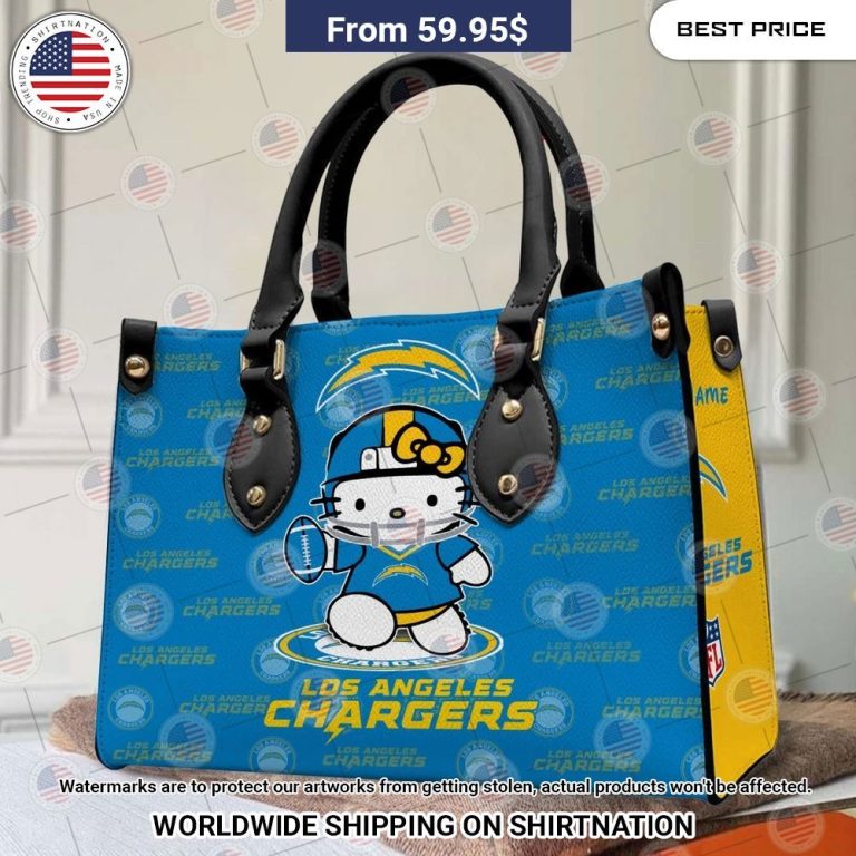 custom los angeles chargers hello kitty leather handbag 2 167.jpg