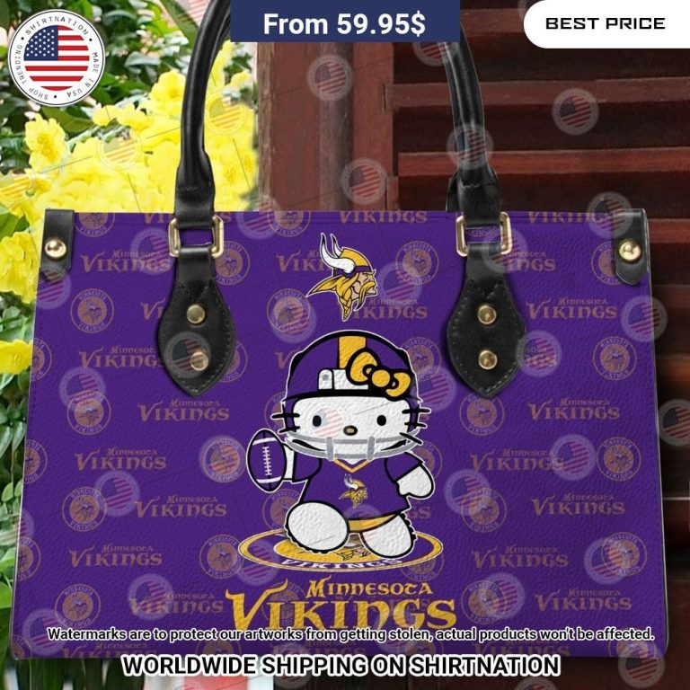 custom minnesota vikings hello kitty leather handbag 3 922.jpg