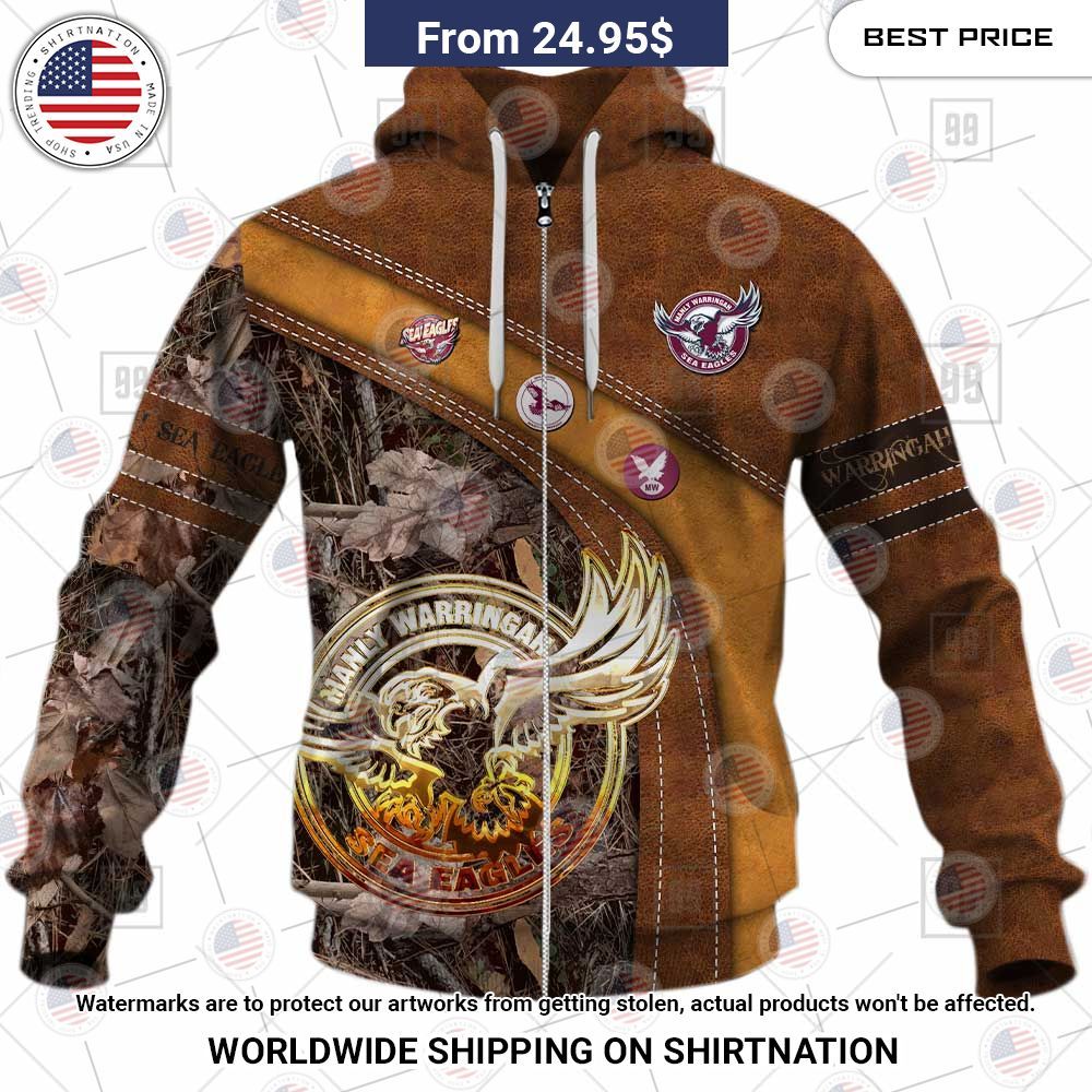 custom nrl manly warringah sea eagles leather leaf style hoodie shirt 5 74.jpg