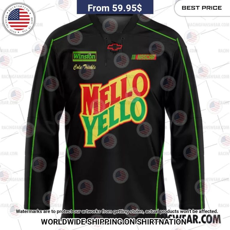 Days of Thunder Mello Yello Nascar Film Racing Hockey Jersey Out of the world