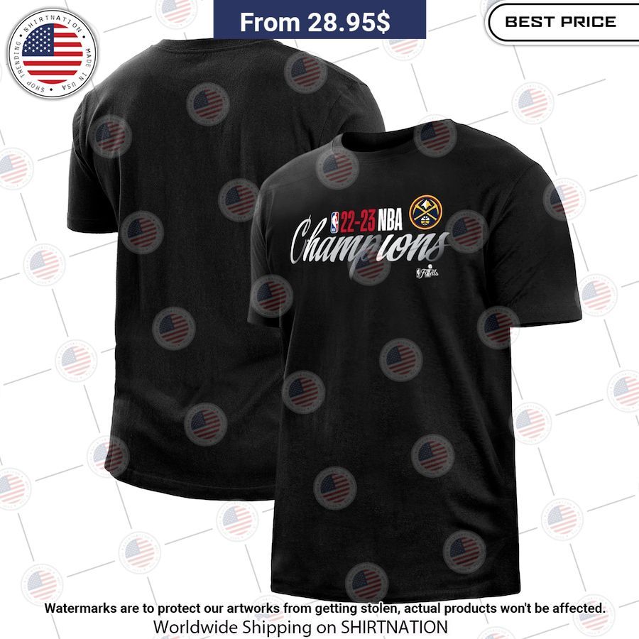 Denver Nuggets 2023 NBA Finals Champions Shirt You look different and cute
