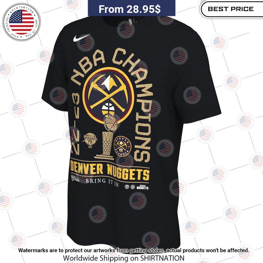 Denver Nuggets NBA Champions Shirt Royal Pic of yours