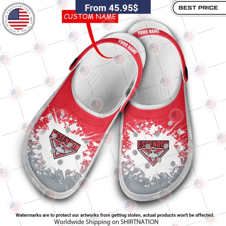 Essendon Bombers Crocs Shoes Wow! This is gracious