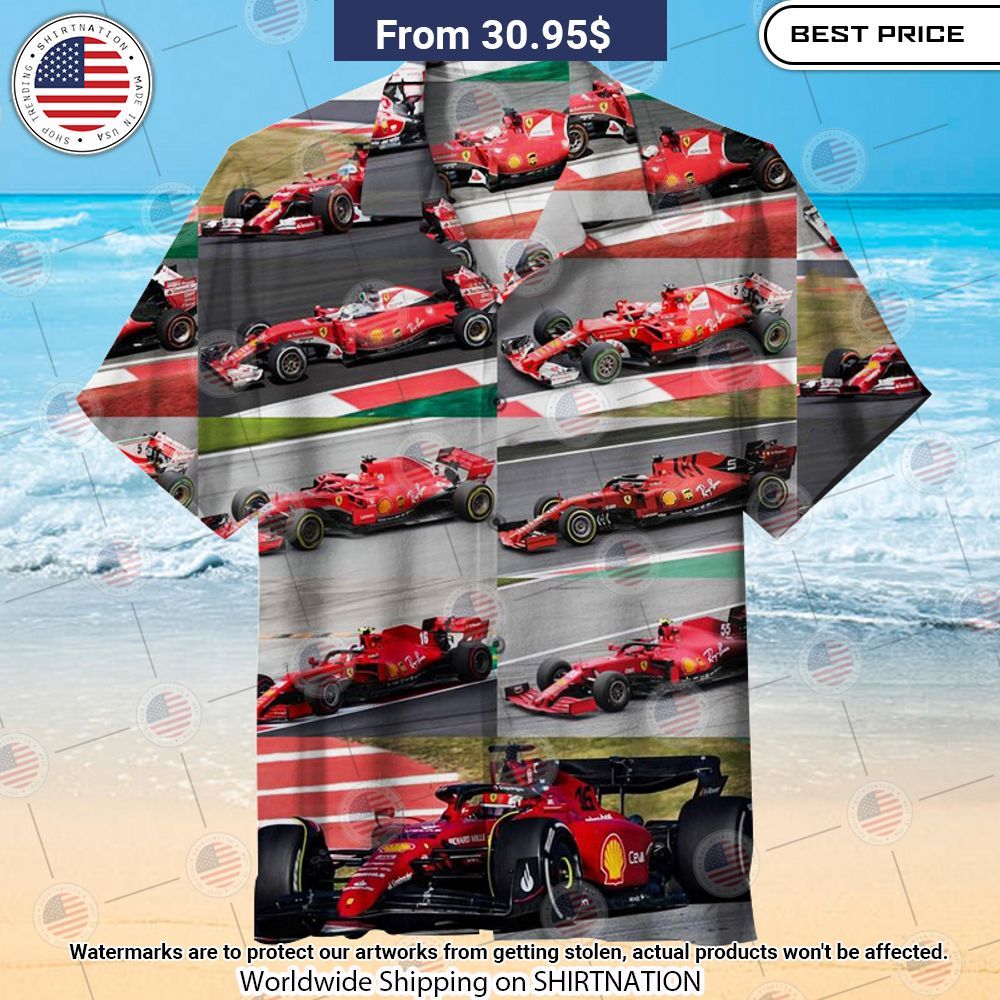 F1 Evolution Of Scuderia Ferrari Hawaiian Shirt My friend and partner