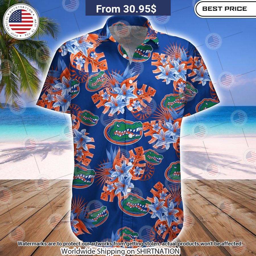 Florida Gators Tide Football Hawaiian Shirt Good click
