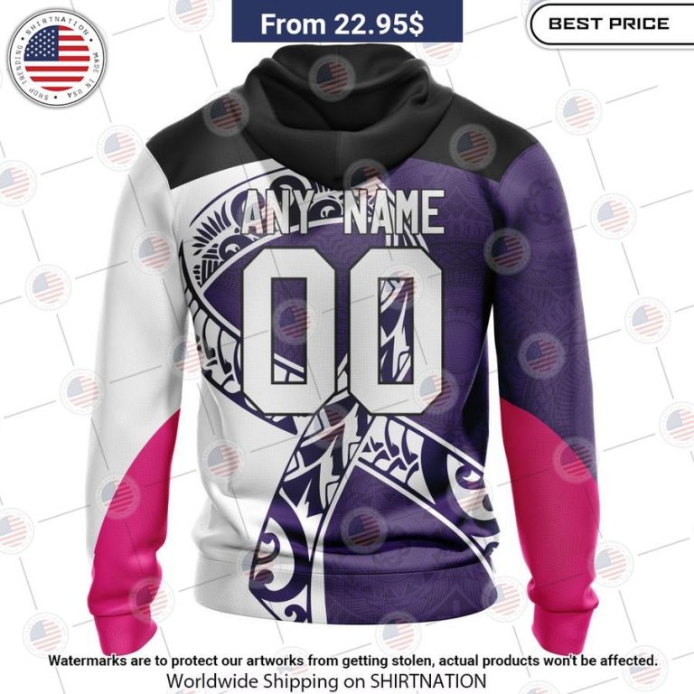 Fremantle Dockers Samoa Fight Cancer Custom Shirt Rocking picture