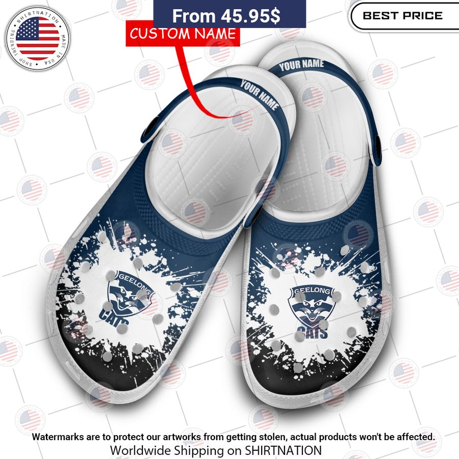 Geelong Cats Crocs Shoes Have no words to explain your beauty