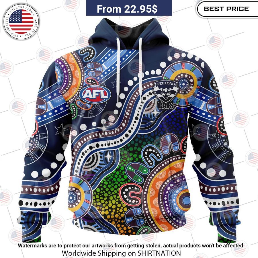 Geelong Cats Indigenous Custom Shirt Is this your new friend?