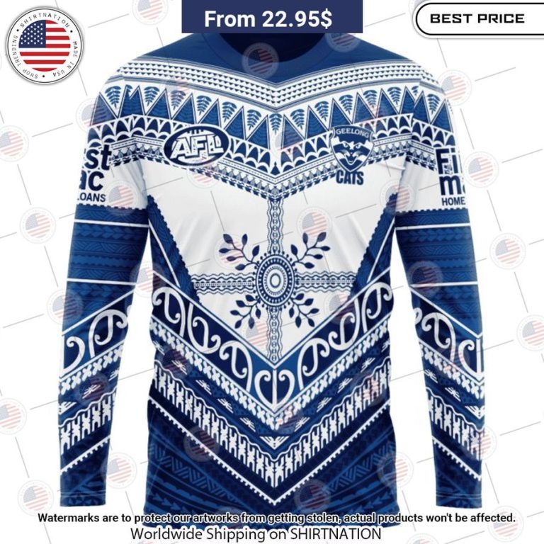 Geelong Cats Pasifika Design Custom Shirt Good click