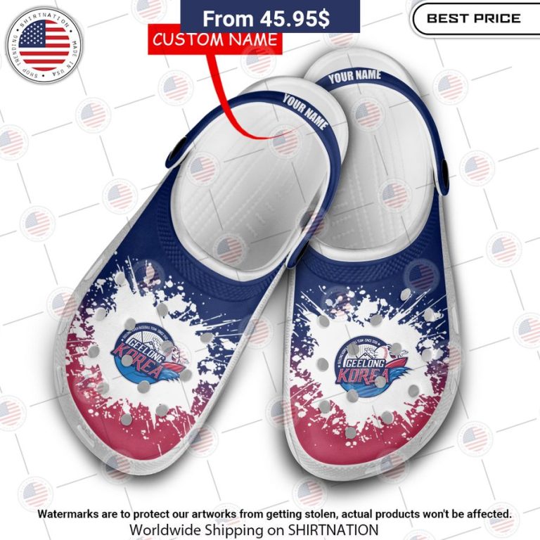 Geelong Korea Crocs Shoes Hundred million dollar smile bro