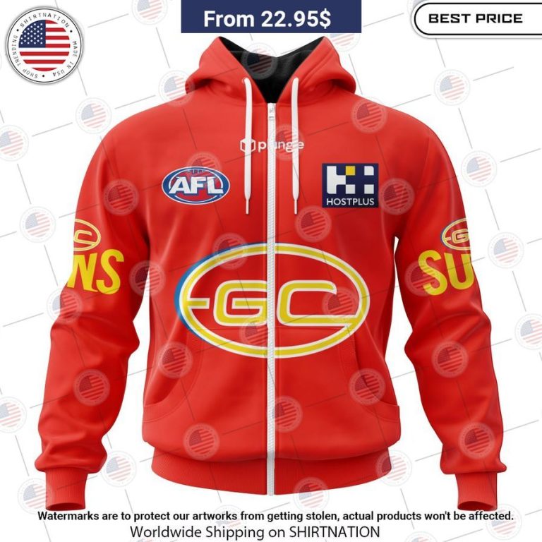 Gold Coast Suns Home Custom Shirt Looking so nice