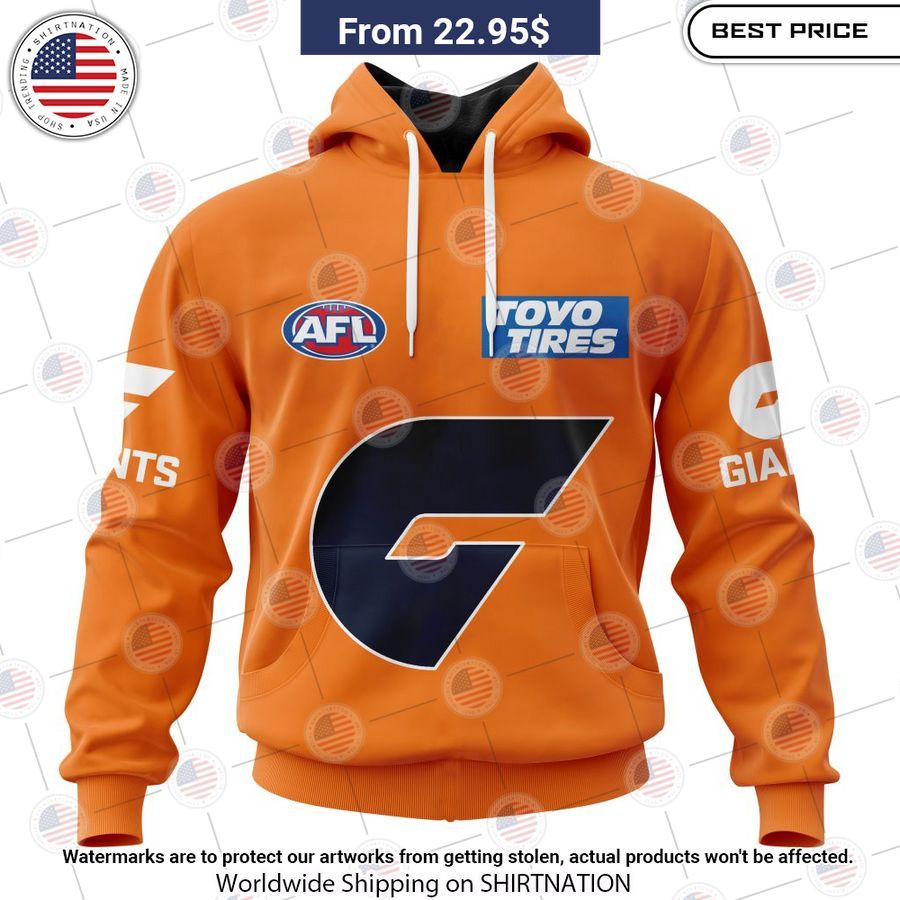 Greater Western Sydney Giants Away 2023 Custom Shirt You look cheerful dear