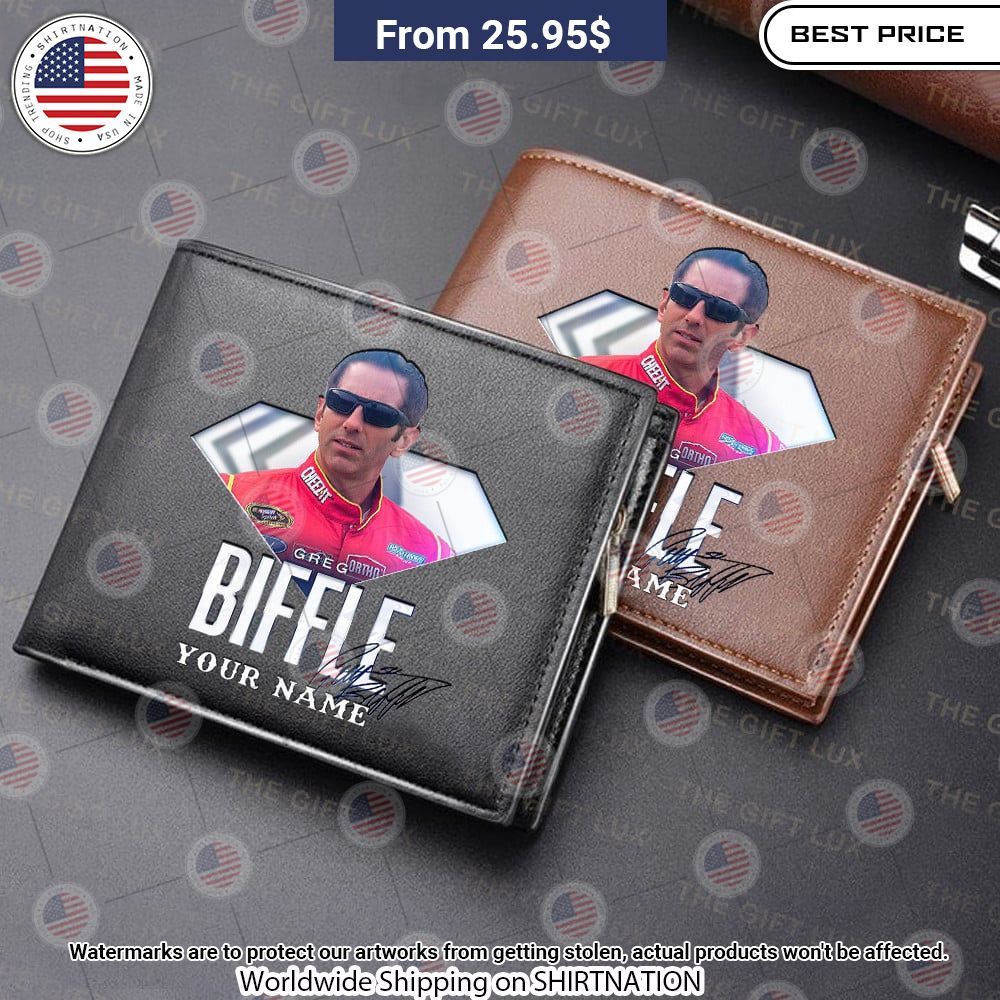 BEST Greg Biffle Custom Leather Wallets
