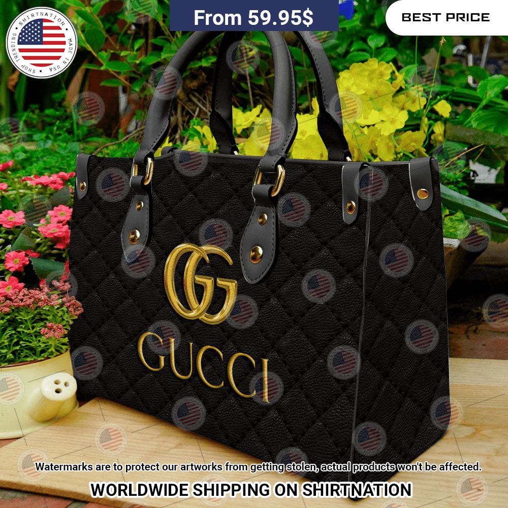 Gucci Leather Handbag Your beauty is irresistible.