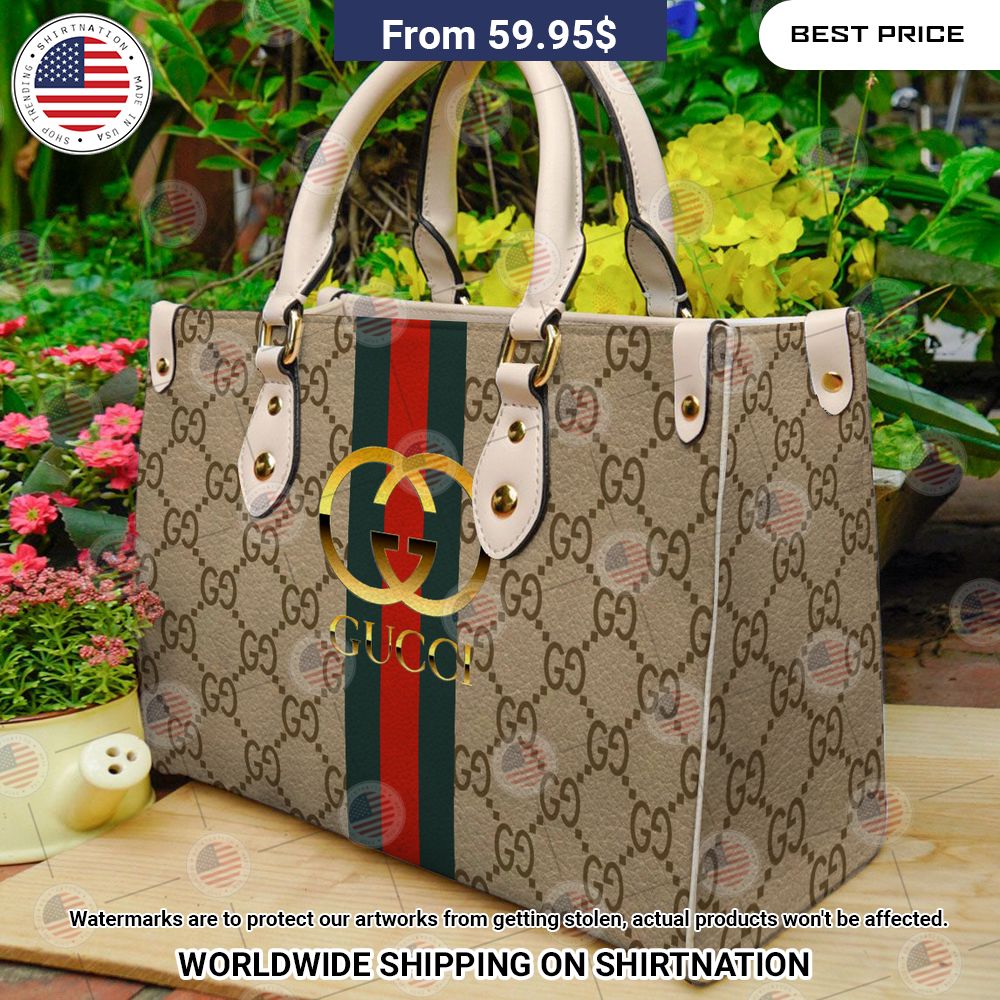 Gucci Luxury Leather Handbags Natural and awesome