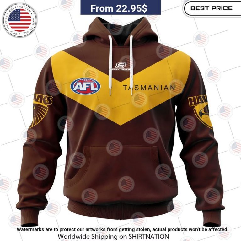 Hawthorn Football Club Clash 2023 Custom Shirt Rocking picture