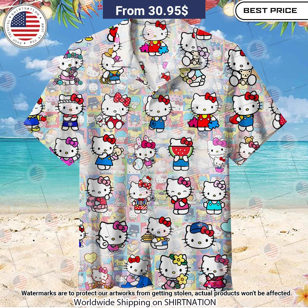 Hello Kitty Hawaiian Shirt Pic of the century