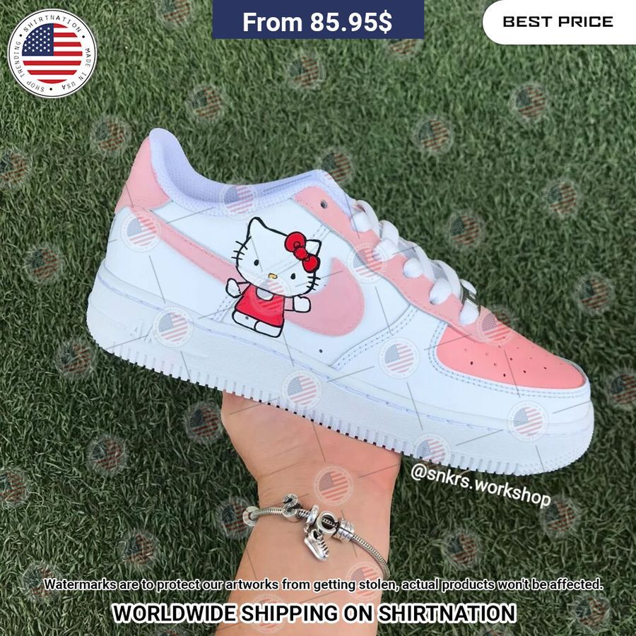 Hello Kitty Nike Air Force Shoes Coolosm