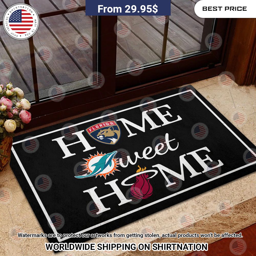 home sweet home miami dolphins florida panthers miami heat doormat 4 836.jpg