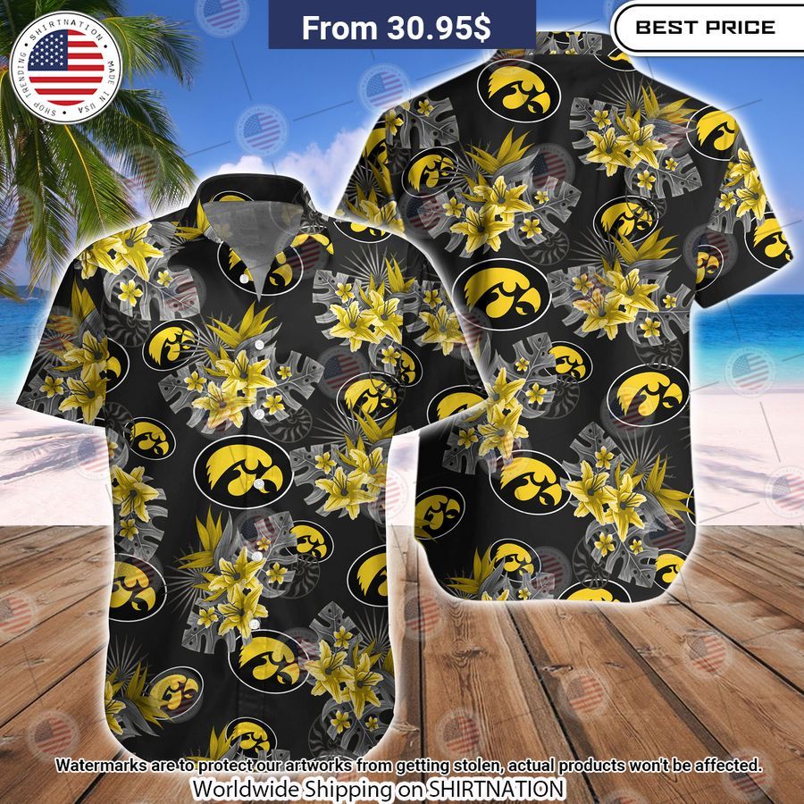 Iowa Hawkeyes Tide Football Hawaiian Shirt Good one dear