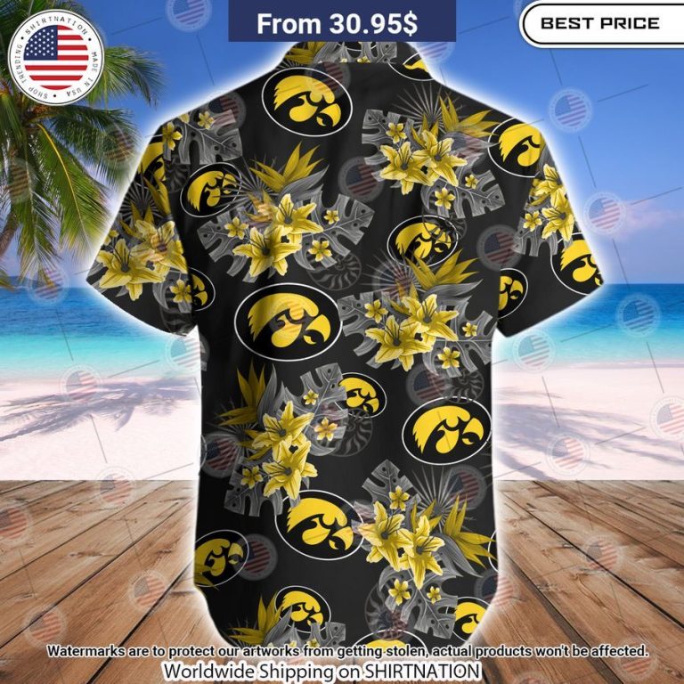 Iowa Hawkeyes Tide Football Hawaiian Shirt Wow! What a picture you click