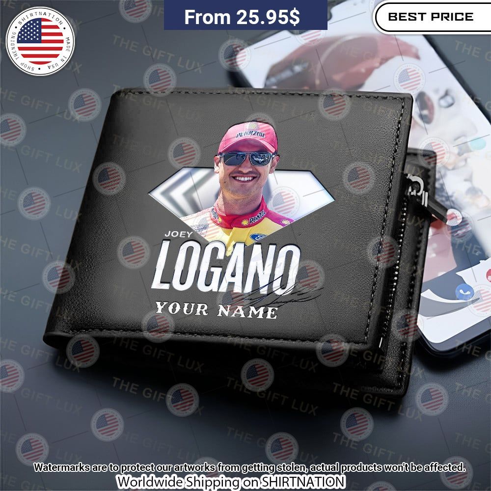 Joey Logano Nascar Custom Leather Wallet You look so healthy and fit