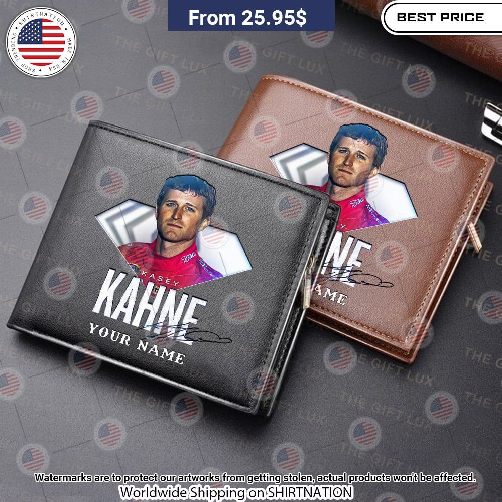 Kasey Kahne Custom Leather Wallet You are always amazing