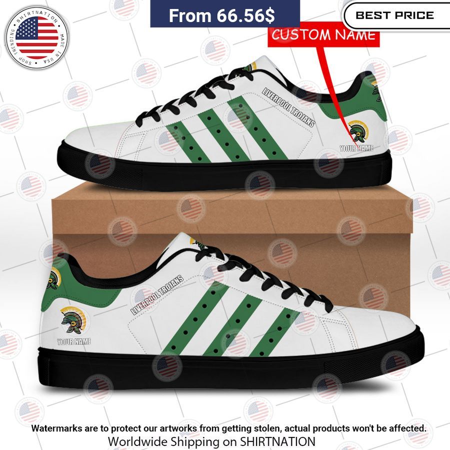 Liverpool Trojans Stan Smith Shoes Wow, cute pie