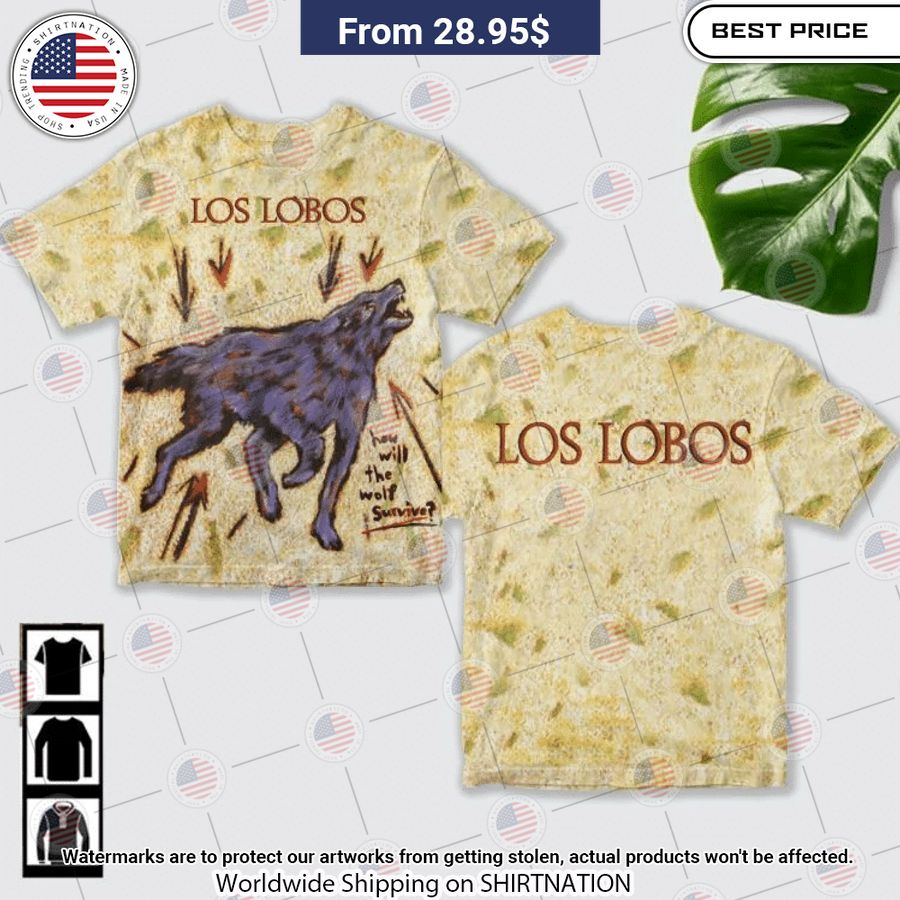 Los Lobos How Will The Wolf Survive Album Shirt Great, I liked it