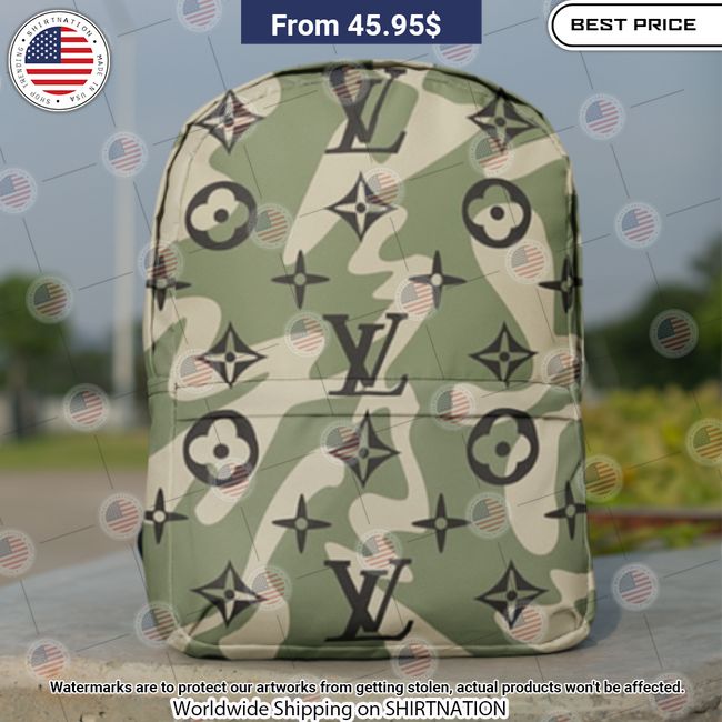 Louis Vuitton CAMO Backpack Such a scenic view ,looks great.