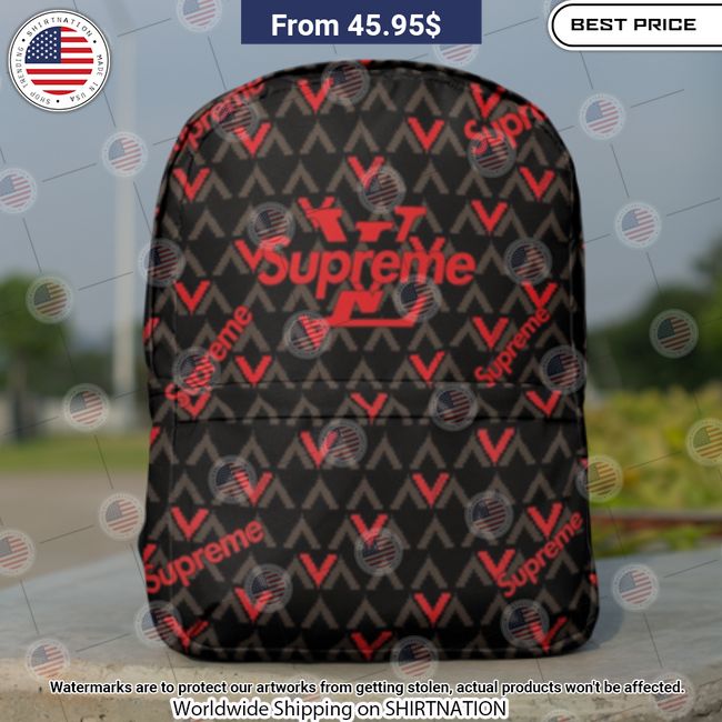 BEST Louis Vuitton Supreme Backpack