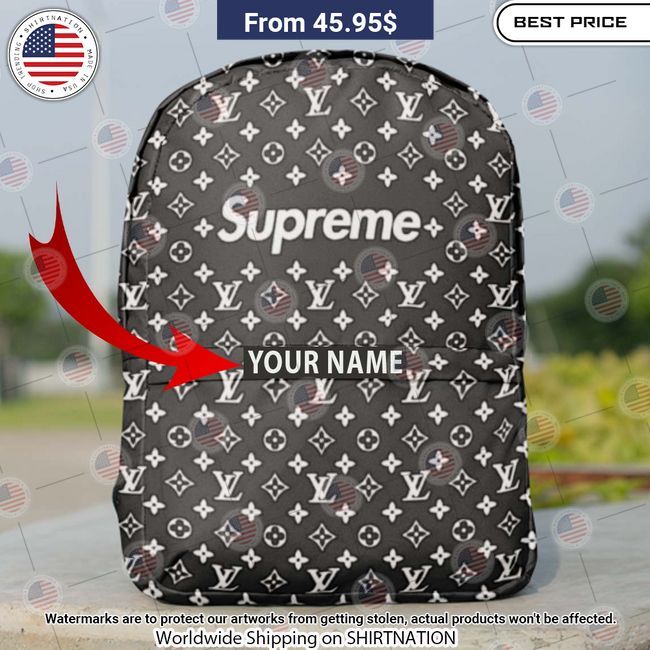Louis Vuitton Supreme Custom Backpacks Have you joined a gymnasium?
