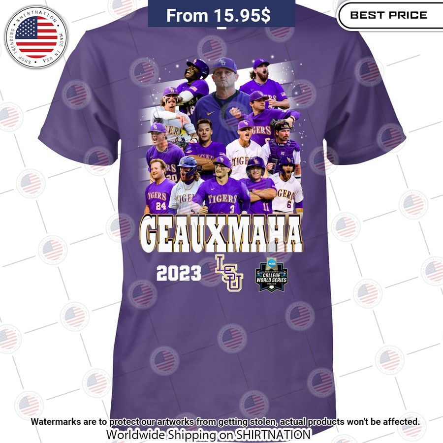 LSU Tigers 2023 Geauxmaha T Shirt I am in love with your dress
