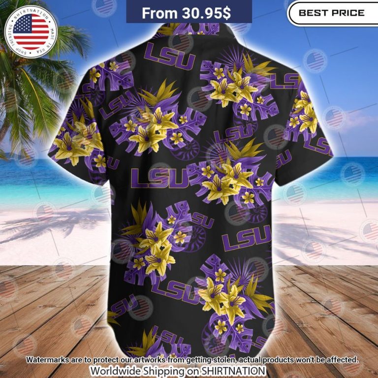 LSU Tigers Tide Football Hawaiian Shirt Oh my God you have put on so much!